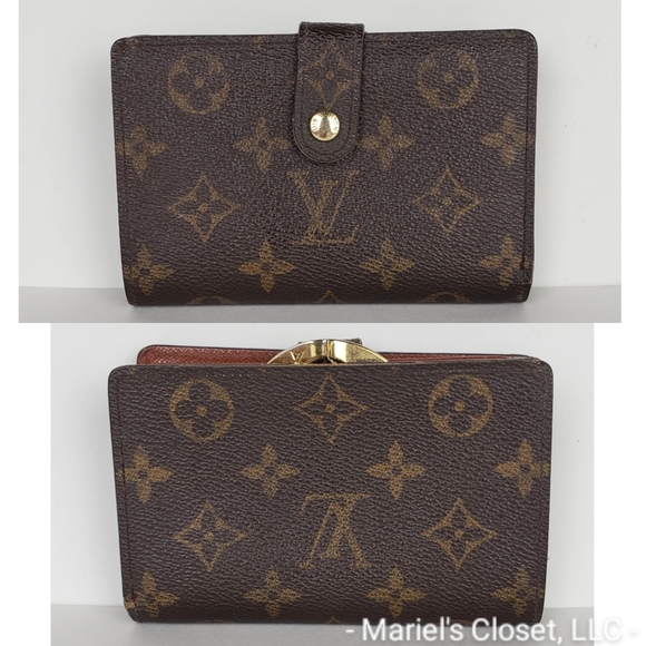 Authentic Louis Vuitton Porte Monnaie Billets Viennois Wallet #2712M - Picture 3 of 8